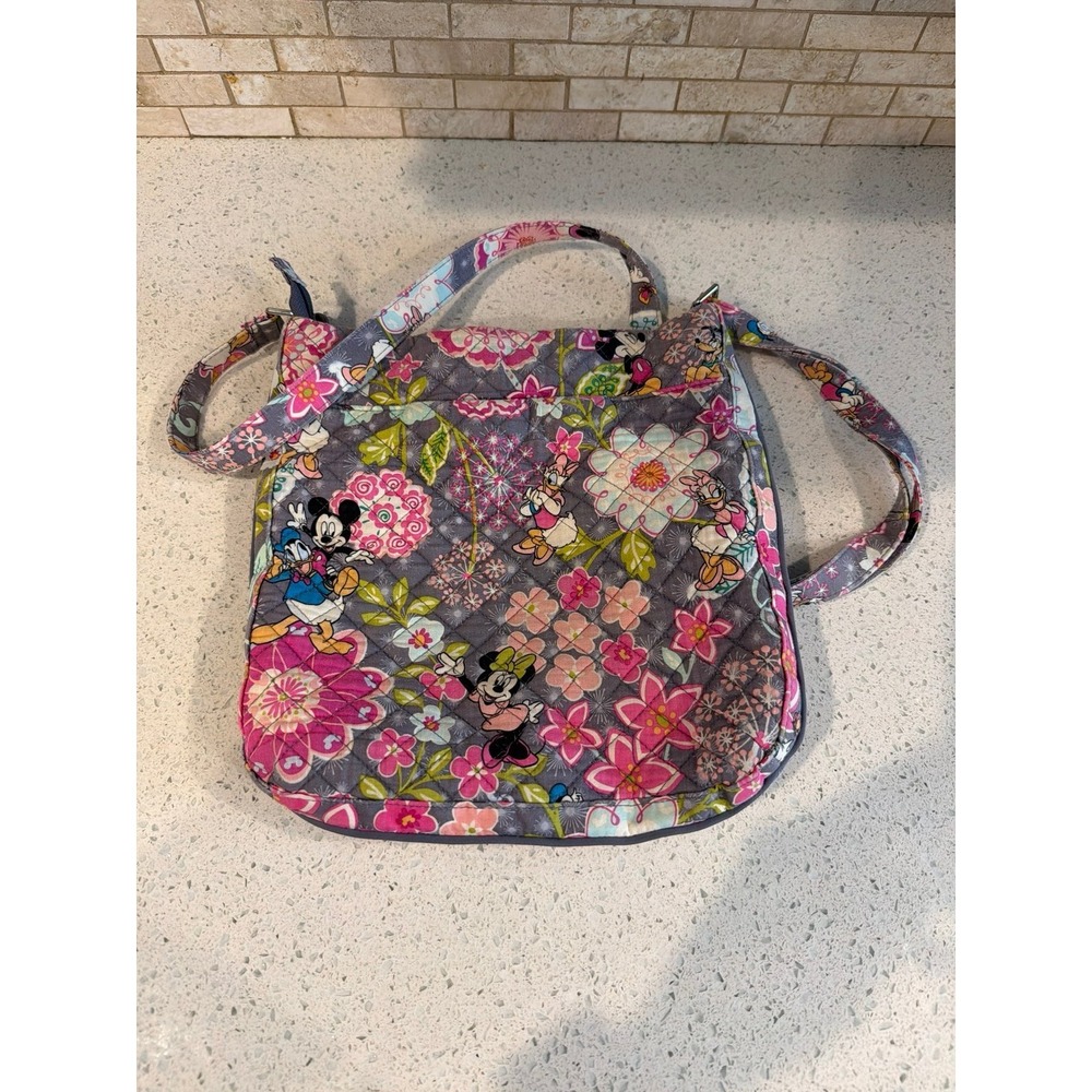 Vera Bradley Disney Minnie Friends Triple Zip‎ Hipster Crossbody Bag